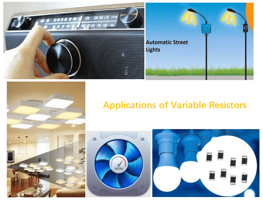  Uses of Variable Resistors