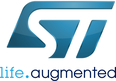 STMicroelectronics logo Image of STMicroelectronics logo